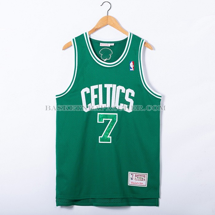 Maillot Boston Celtics Jaylen Brown NO 7 Snakeskin Hardwood Classics 2021 Vert